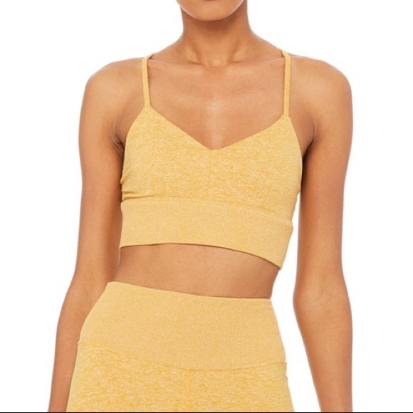 ALO Yoga Tops - NWOT ALO YOGA 🌞 alosoft lavosh bra-crop Tuscan